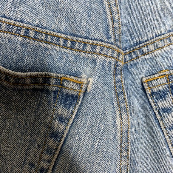 Arizona Blue Jeans Light Wash Denim Pants Loose Fit Relaxed Bootcut 38 x 30 - Picture 4 of 9